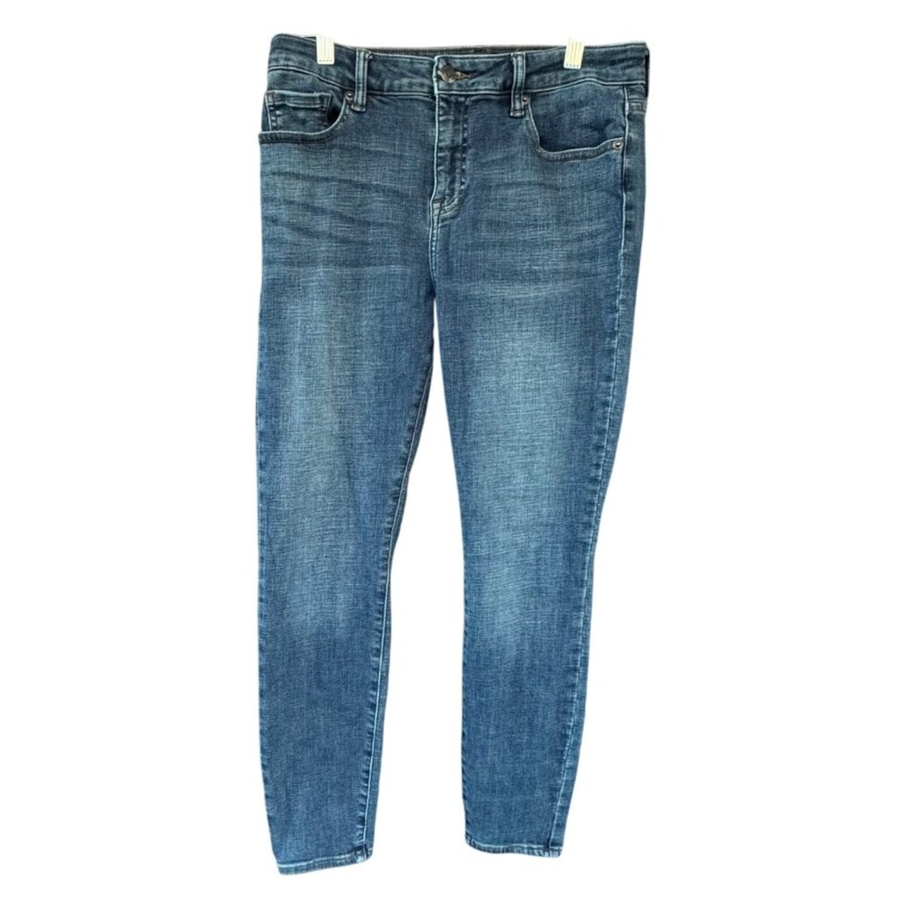 Pistola High Rise Stretch Skinny Women's Blue Denim Jeans Size 28